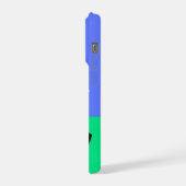 Minimale Apple-Style-Farbbblock-Handy-Aufkleber iPhone Hülle (Linke Seite)