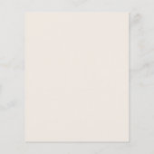 Minimale Ästhetikstudio Pink Sand Flyer (Hinten)