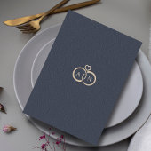 Minimale ästhetische islamische Hochzeitmonographi Einladung