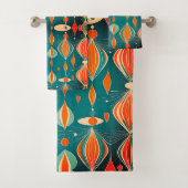 Minimale Atomic Drops Design Badhandtuch Set (Insitu)