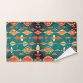 Minimale Atomic Drops Design Badhandtuch Set (Handtuch)