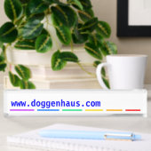 Minimale Aussage Namensplakette