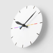 Minimale Aussage Runde Wanduhr (Winkel)