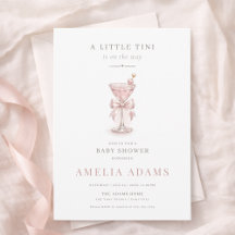 Minimale Baby-Party für ein Mädchen - Ein Tini kom