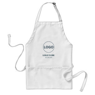 Minimale Bäckerei-Logo-Schürzendesign Schürze