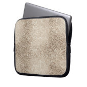 Minimale Batik-Geometrie Laptopschutzhülle (Vorderseite Links)