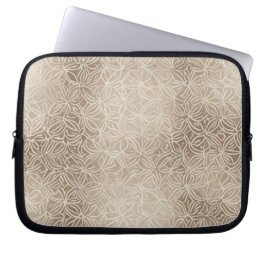 Minimale Batik-Geometrie Laptopschutzhülle