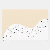 Minimale Bauweise mit Punkten Geschenkpapier Set (Vorderseite 3)