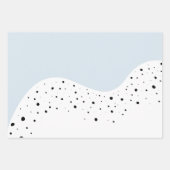 Minimale Bauweise mit Punkten Geschenkpapier Set (Vorderseite 2)