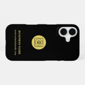 Minimale benutzerdefinierte Firmenlogo-iPhone-Hüll iPhone 16 Hülle (Rückseite (Horizontal))