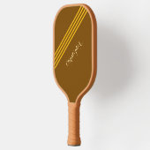 Minimale benutzerdefinierte Name Pickleball Paddle (Links)