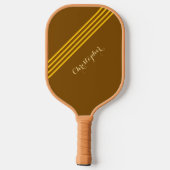 Minimale benutzerdefinierte Name Pickleball Paddle (Rückseite)