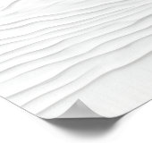 Minimale Berg-Linienkunstposter Poster (Ecke)