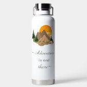 Minimale Bergabenteuer Trinkflasche (Rückseite)