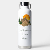 Minimale Bergabenteuer Trinkflasche (Vorderseite)