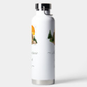 Minimale Bergabenteuer Trinkflasche (links)