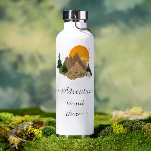Minimale Bergabenteuer Trinkflasche
