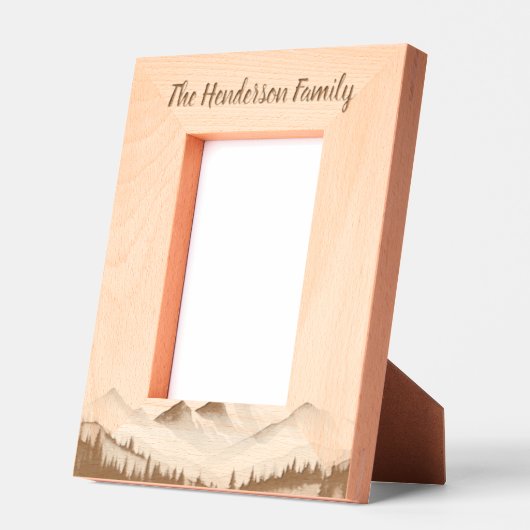 Minimale Berge Geätzte Rahmen (Links)