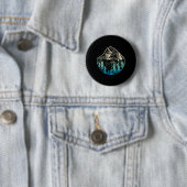 Minimale Berggeometrie Outdoor Wandern Button (Beispiel)