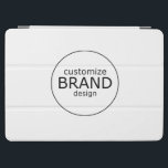 Minimale berufliche Business-Logos iPad Air Hülle<br><div class="desc">Dieses Berufliche Business-Logo Minimal Modern White iPad Air Cover kann Sie ganz einfach personalisieren und anpassen. Es stehen Bearbeitungsoptionen zur Verfügung.</div>