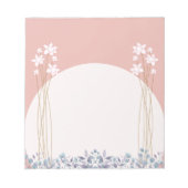 Minimale Blocknotizen Notizblock (Vorderseite)