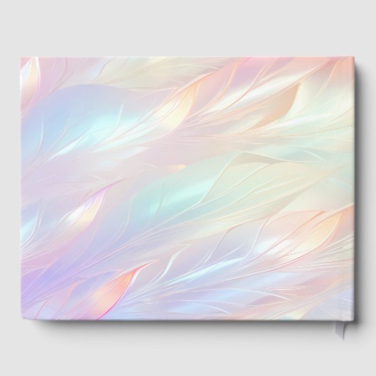 Minimale Blume Gästebuch (Rückseite)