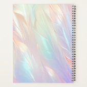 Minimale Blume Hochzeitsplaner Planer (Rückseite)