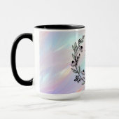 Minimale Blume Kaffee Tasse (Links)