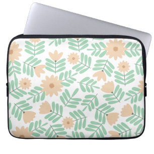 Minimale Blume Laptopschutzhülle