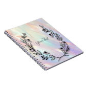 Minimale Blume Notizblock (Rechte Seite)