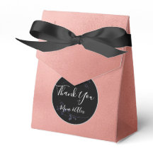 Minimale Blush und Schwarz Custom Wedding