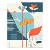 Minimale Blüte Fotodruck (Vorne)