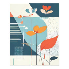 Minimale Blüte Fotodruck