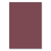 Minimale Blütenpink-Hochzeit Tischnummer (Rückseite)