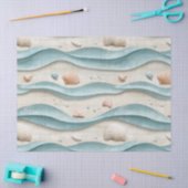 Minimale Boho-Strandmuster Seidenpapier (Basteln)