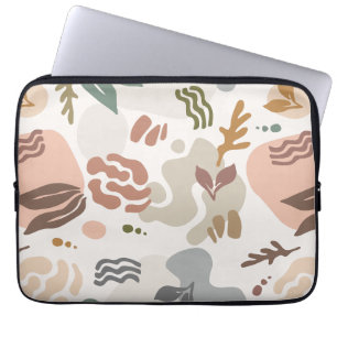 Minimale botanische Blumen Laptopschutzhülle
