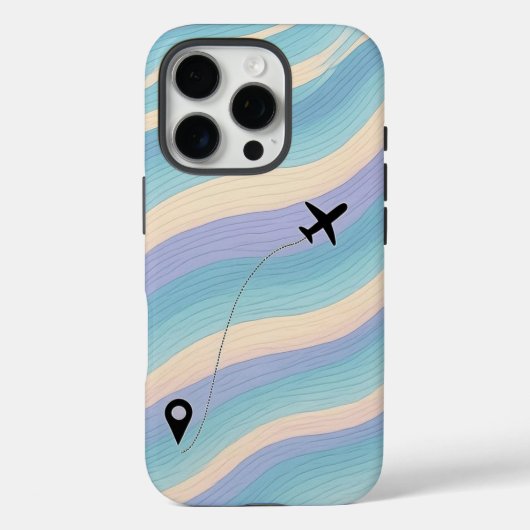 "Minimale botanische Line-Art-Handyhülle Case-Mate iPhone Hülle (Rückseite)