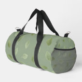 Minimale botanische nahtlose Gestaltung Duffle Bag (Rechte Ecke)