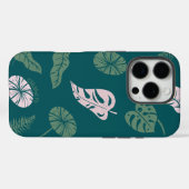 Minimale botanische Pastellgrüne benutzerdefiniert Case-Mate iPhone Hülle (Rückseite (Horizontal))