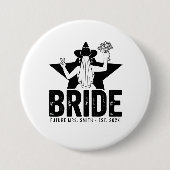 Minimale Braut Floral Button (Vorderseite)