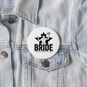 Minimale Braut Floral Button