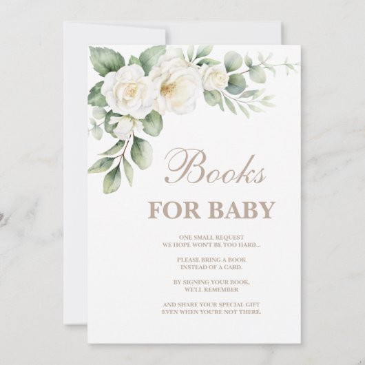 Minimale Brautdusche Einladung (Rückseite)