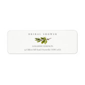 Minimale Brautparty-Adresse für die Kiefernspiebe (Vorne)