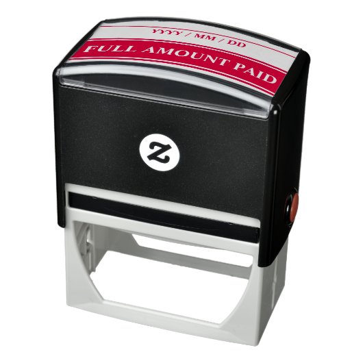 Minimale Briefmarke "VOLLSTÄNDIG BEZAHLTER BETRAG" Permastempel (Produkt)