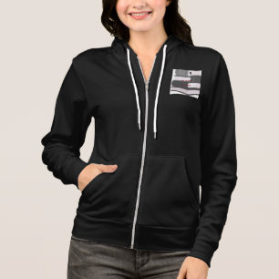 Minimale Buchkunst Hoodie