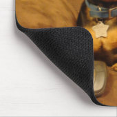 Minimale Button-Mausunterlage Mousepad (Ecke)