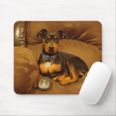 Minimale Button-Mausunterlage Mousepad (Mit Mouse)