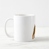 minimale Buttonschokolade und Rostsilo Kaffeetasse (Links)
