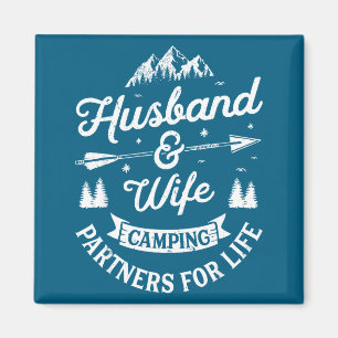Minimale Campingpartner für Ehepartner Magnet