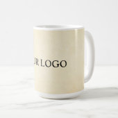 Minimale Charme Gestaltung | Ästhetisches Dekorati Kaffeetasse (VorderseiteRechts)